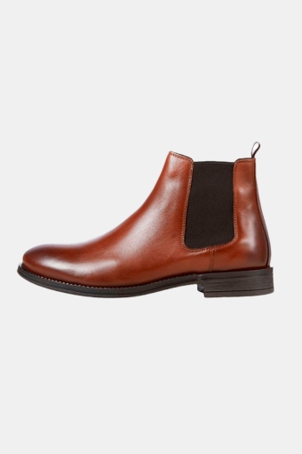 Wargo Leather Chelsea Boots Cognac
