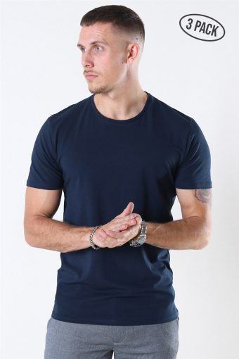 New Pima T-shirt 3-Pack Navy Blazer