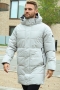 ONLY & SONS CARL LONG QUILTED COAT  Vapor Blue