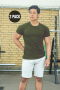 Muscle Fit T-shirt 2-Pack New Army