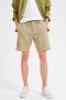 Selected COMFORT-BRODY LINEN SHORTS Olive Branch