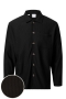 Selected Relax Plisse LS Shirt Black