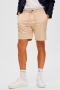 Selected COMFORT-BRODY LINEN SHORTS Incense