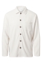 Selected Relax Plisse LS Shirt Egret