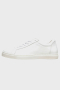 Selected SLHEVAN LEATHER TRAINER B NOOS White